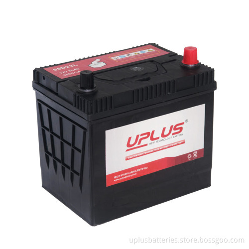 55D23r Wholesale as Series Car Battery 12V 60ah Battery Power